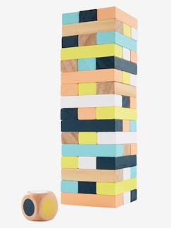 Spielzeug-Gesellschaftsspiele-Geschicklichkeits-/Gleichgewichtsspiele-Turmspiel aus Holz