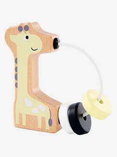 Spielzeug-Erstes Spielzeug-Erstes Lernspielzeug-Baby Holzrassel, Giraffe FSC®