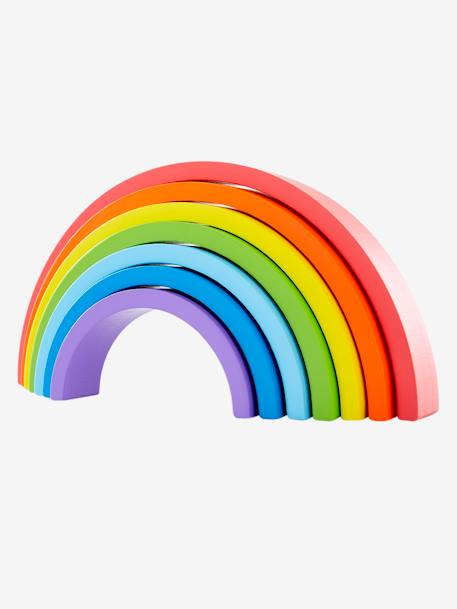 Regenbogen Puzzle Aus Holz Fur Kinder Mehrfarbig Spielzeug