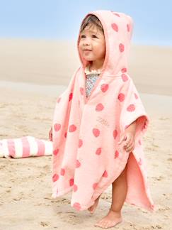 Puériculture-Poncho de bain / plage bébé personnalisable, avec coton recyclé