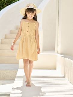 Mädchen-Kleid-Mädchen Trägerkleid aus Musselin
