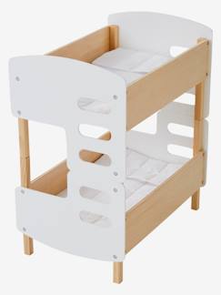 Spielzeug-Babypuppen und Puppen-Babypuppen und Zubehör-Puppen-Stockbett aus FSC®-Holz