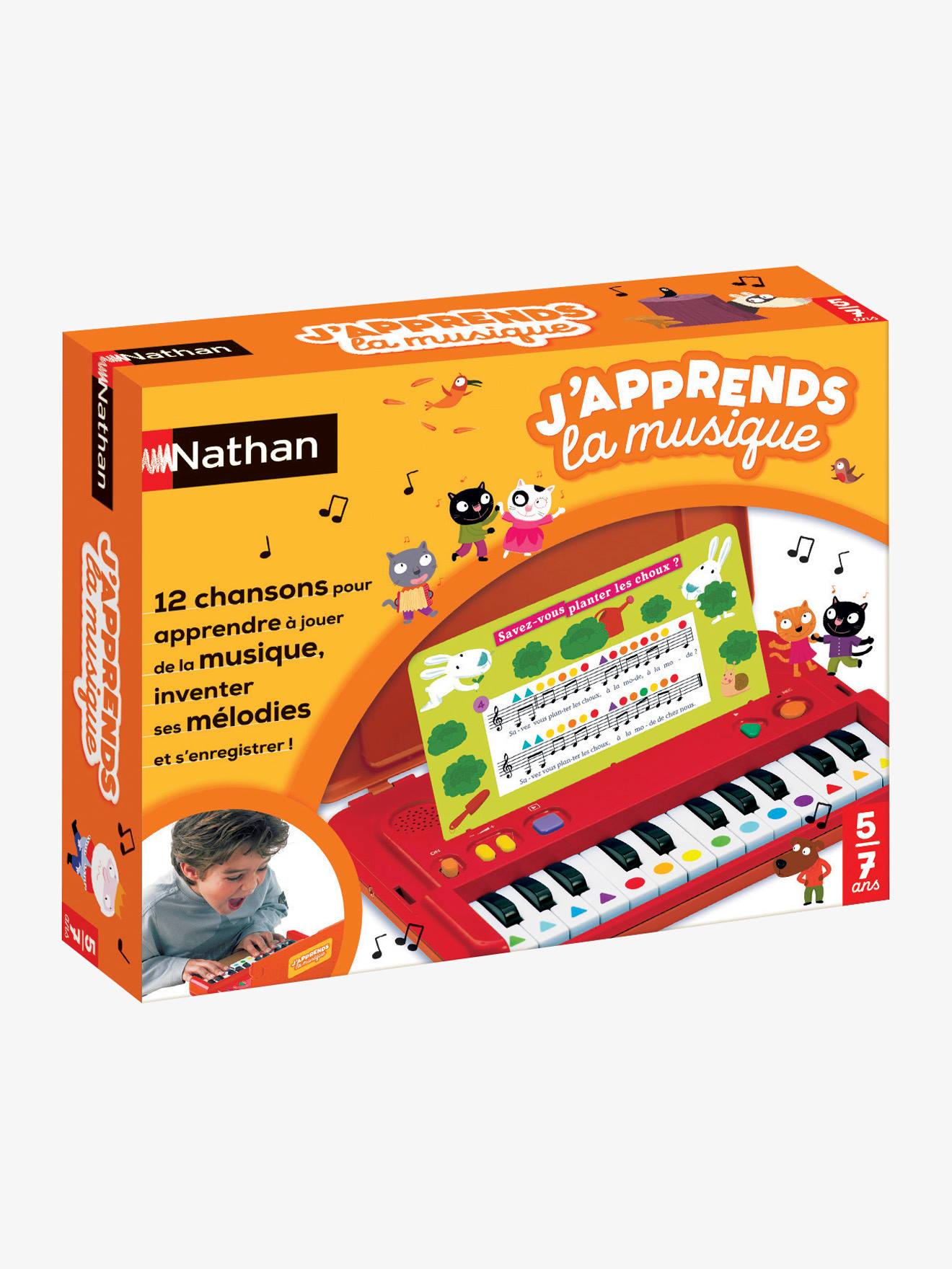 Clavier musical - J'apprends la musique - Nathan - Nathan