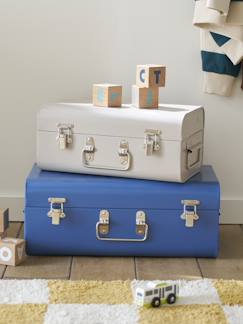 Bettwäsche & Dekoration-Dekoration-2er-Set Kinder Aufbewahrungskoffer aus Metall