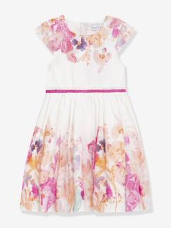 Fille-Robe-Robe de cérémonie fille avec fleurs DMARIANNA DANAMADE