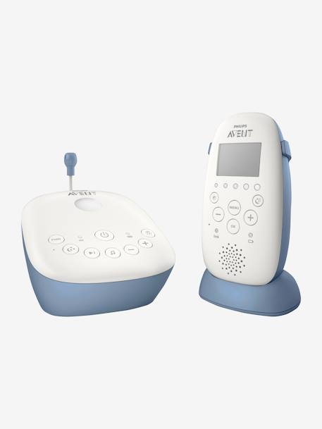 Ecoute Bebe Numerique Projecteur D Etoiles Dect Philips Avent Scd735 Blanc Bleu Puericulture