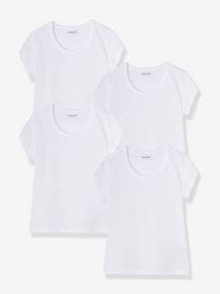 Mädchen-Unterwäsche-Unterhemd-4er-Pack T-Shirts für Mädchen