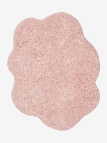 Tapis nuage Bleu+Gris clair+Rose pâle 