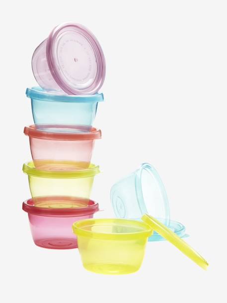 Lot de 7 boites de conservation VERTBAUDET Multicolore 