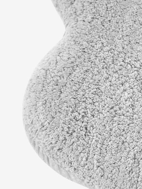 Tapis nuage Bleu+Gris clair+Rose pâle 