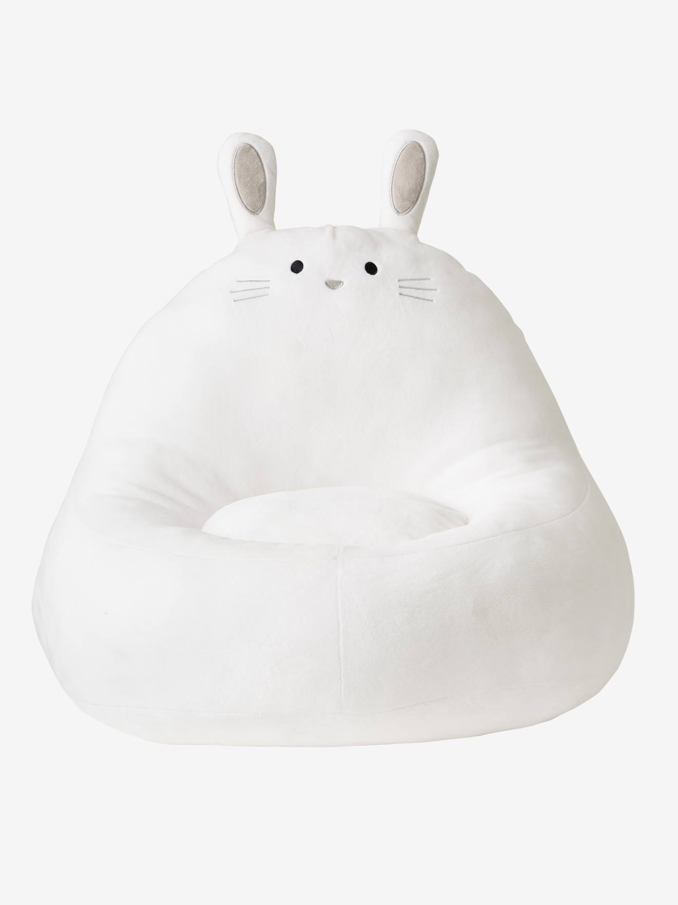 Fauteuil Lapin Fausse Fourrure Blanc Chambre Et Rangement