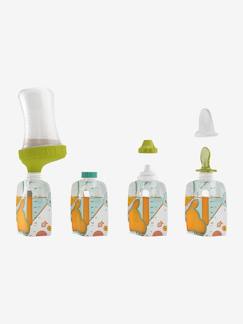 Trinkflasche-BABYMOOV® Quetschflasche Start-Set „Foodii"