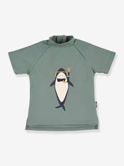 Junge-Bademode-Kurzärmeliges Jungen Badeshirt HAI Sterntaler