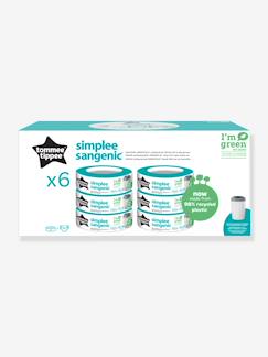 Babyartikel-Nachfüllpackungen Simplee x 6 TOMMEE TIPPEE 
