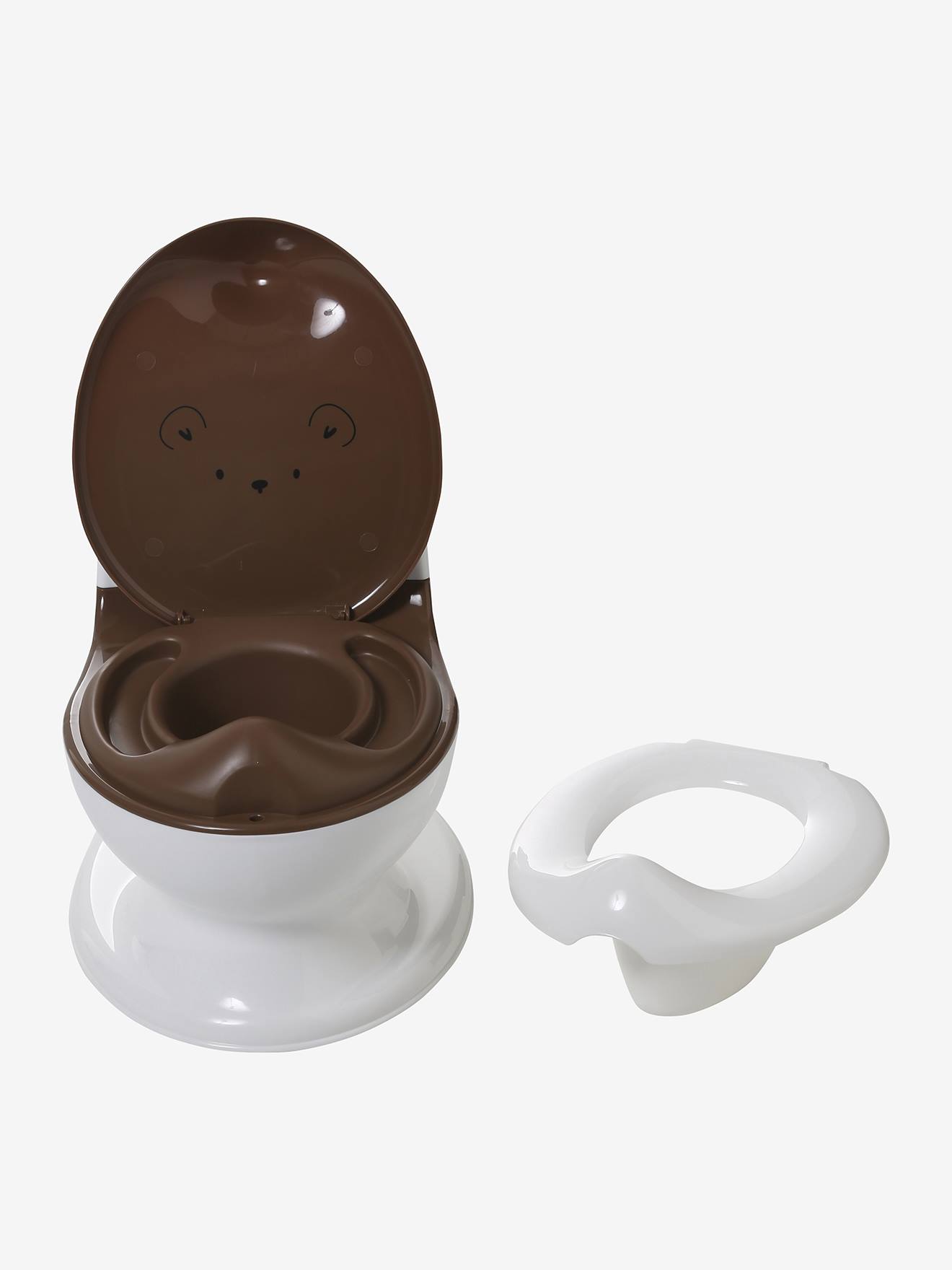 Pot Bébé VERTBAUDET Motif Tigre - Apprentissage Propreté | Design Réaliste & Stable | Dès 6 Mois