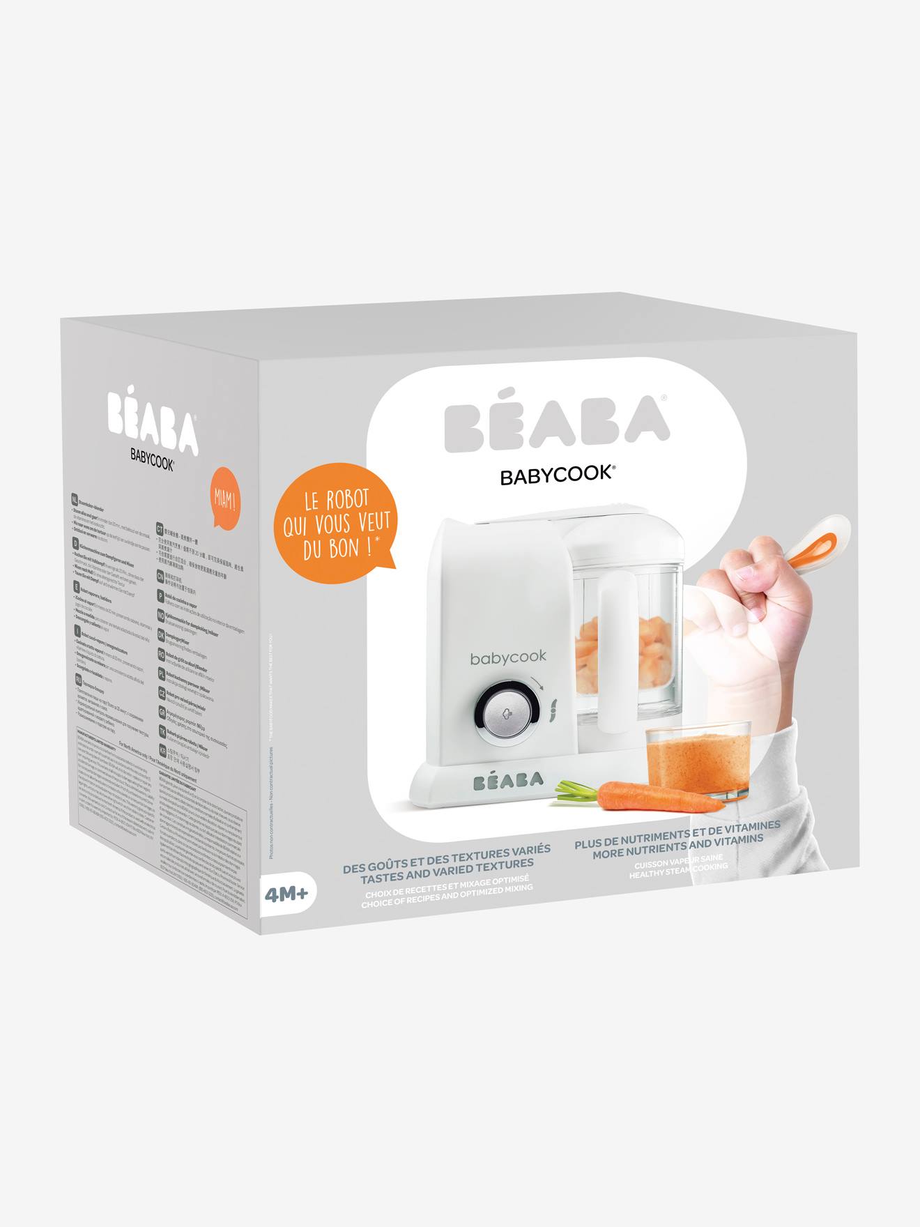 Robot 4 En 1 Beaba Babycook Solo Dark Grey Puericulture
