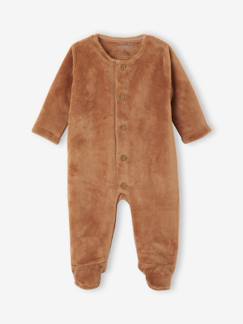 Baby Schlafanzug mit Tier-Applikation oder Herzstickerei