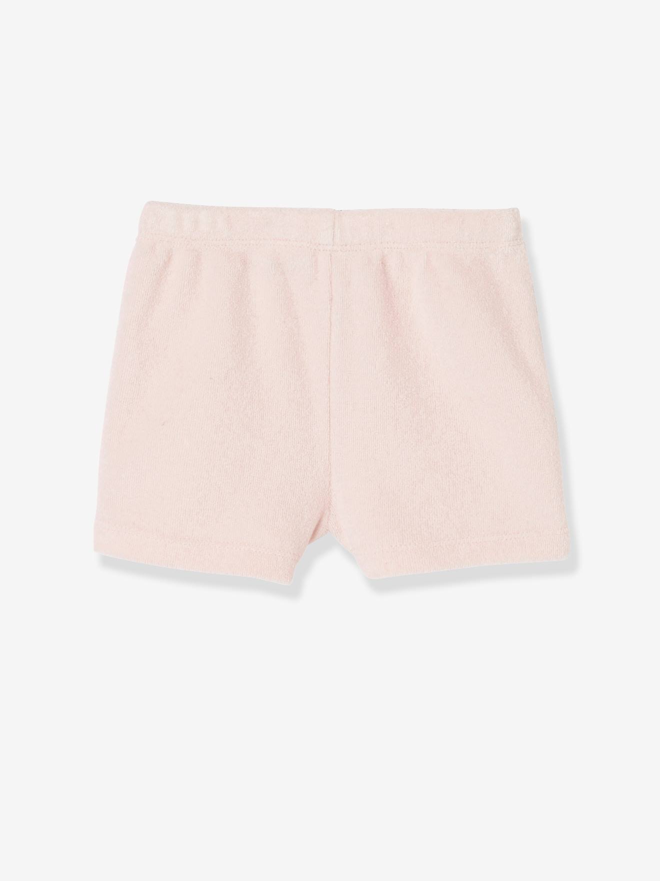 Lot De 4 Shorts En Eponge Bebe Garcon Lot Eau De Rose Bebe