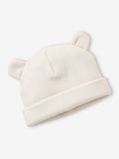 Bonnet bébé à oreilles d'ours en volume