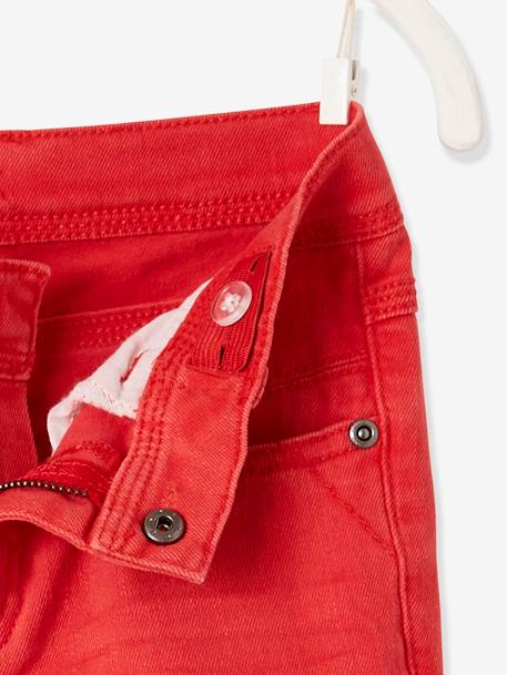 Jungen Slim-Fit-Hose, Hüftweite REGULAR blau+hellgrün+karamell+MARINE+rot+SENFFARBEN 