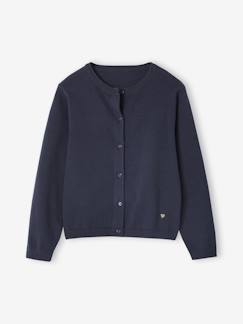 Mädchen-Pullover, Strickjacke, Sweatshirt-Mädchen Strickjacke BASICS Oeko-Tex 
