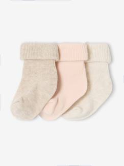 Chaussettes Bébé Sterntaler Uni - Taille 22 Rose, 85% Coton, Pour Fille 18-24 Mois