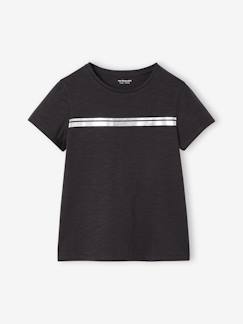 Mädchen-Sportbekleidung-Mädchen Sport-T-Shirt mit Glanzstreifen