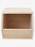 Cube de rangement Toys BLANC+Bois 