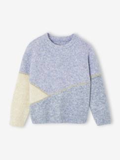 Mädchen-Pullover, Strickjacke, Sweatshirt-Mädchen Pullover im Colorblock-Style
