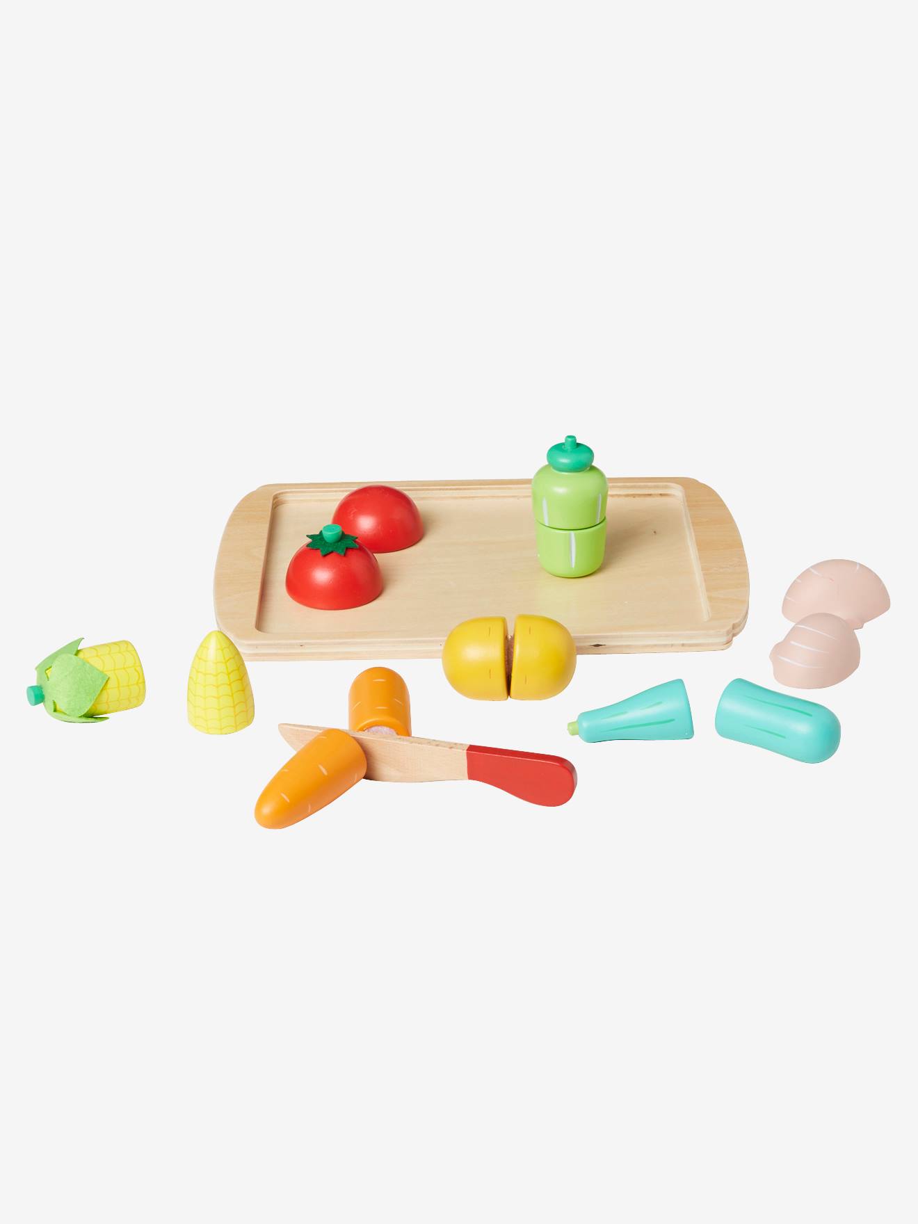 Couper en bois Fruits et légumes Set pour enfantspretend Jouer Jouet  alimentaire pour les tout-petits