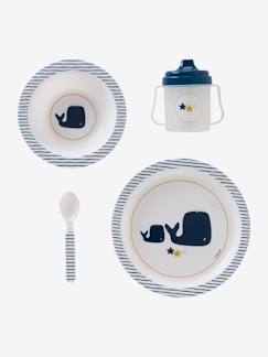 Coffret Repas Bebe Bleu Accessoire Repas Bebe Vertbaudet