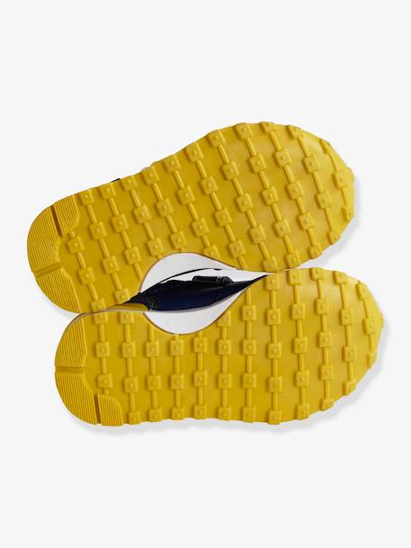 Sportliche Sneakers für Baby Jungen blau+grau 