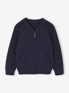 Gilet Teddy garçon manches longues