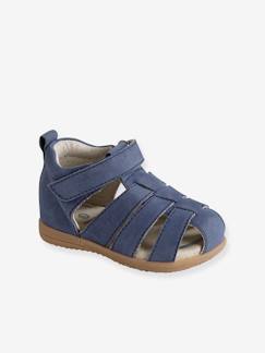 Lauflern-Sandalen für Baby Jungen, Leder
