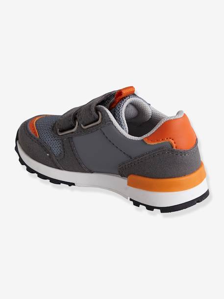 Sportliche Sneakers für Baby Jungen blau+grau 