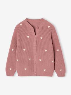 Mädchen-Pullover, Strickjacke, Sweatshirt-Mädchen Strickjacke mit kleinen Stickereien