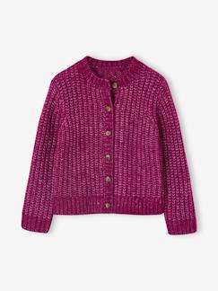 Mädchen-Pullover, Strickjacke, Sweatshirt-Flauschige Mädchen Strickjacke