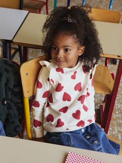 Mädchen-Pullover, Strickjacke, Sweatshirt-Mädchen Sweatshirt mit Volants und Schriftzug