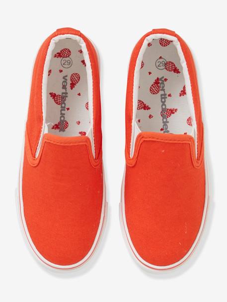 Tennis slip-on fille GRENADINE+TROPICAL AOP 
