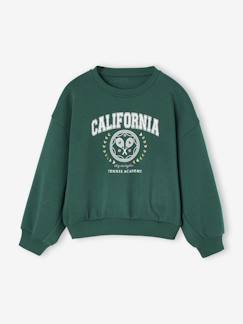 Mädchen-Pullover, Strickjacke, Sweatshirt-Sweatshirt im Oversize-Look, Mädchen