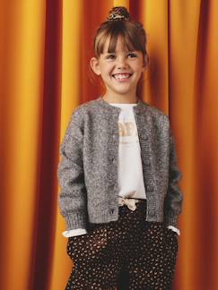 Mädchen-Pullover, Strickjacke, Sweatshirt-Flauschige Mädchen Strickjacke