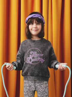 Mädchen-Pullover, Strickjacke, Sweatshirt-Mädchen Sport-Sweatshirt mit Glitzer