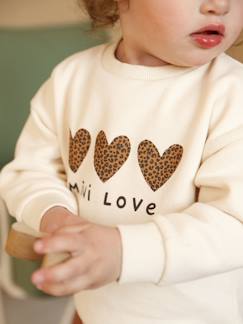 Bébé-Sweat-shirt bébé fille message imprimé