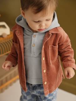 Baby-T-Shirt, Unterziehpulli-T-Shirt-Jungen Baby Kapuzenshirt Oeko-Tex