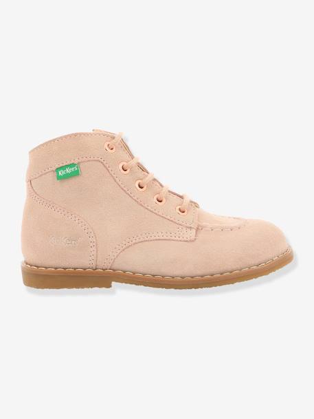 Mädchen Leder-Boots ,,Kouklegend' KICKERS® zartrosa 