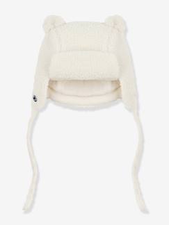 Chapka bébé en fausse fourrure doublée sherpa