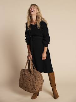 Robe en tricot grossesse et allaitement