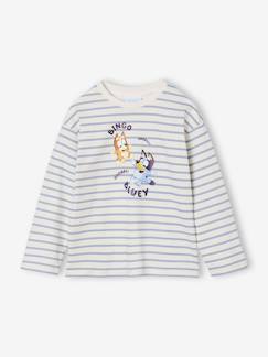 Fille-Tee-shirt mixte Bluey à manches longues
