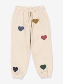Baby-Hose, Jeans-Jogginghose aus Sweatware mit Herzmotiven für Babys, Konges Sløjd