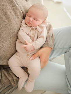 Bébé-Ensemble naissance laine et cachemire personnalisable